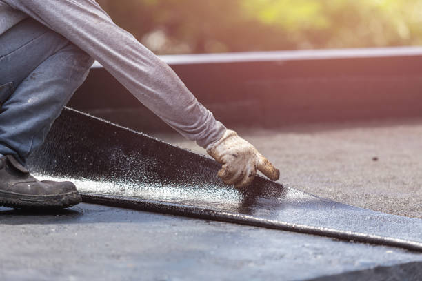 Professional Basement Waterproofing technician working in Monticello, NY